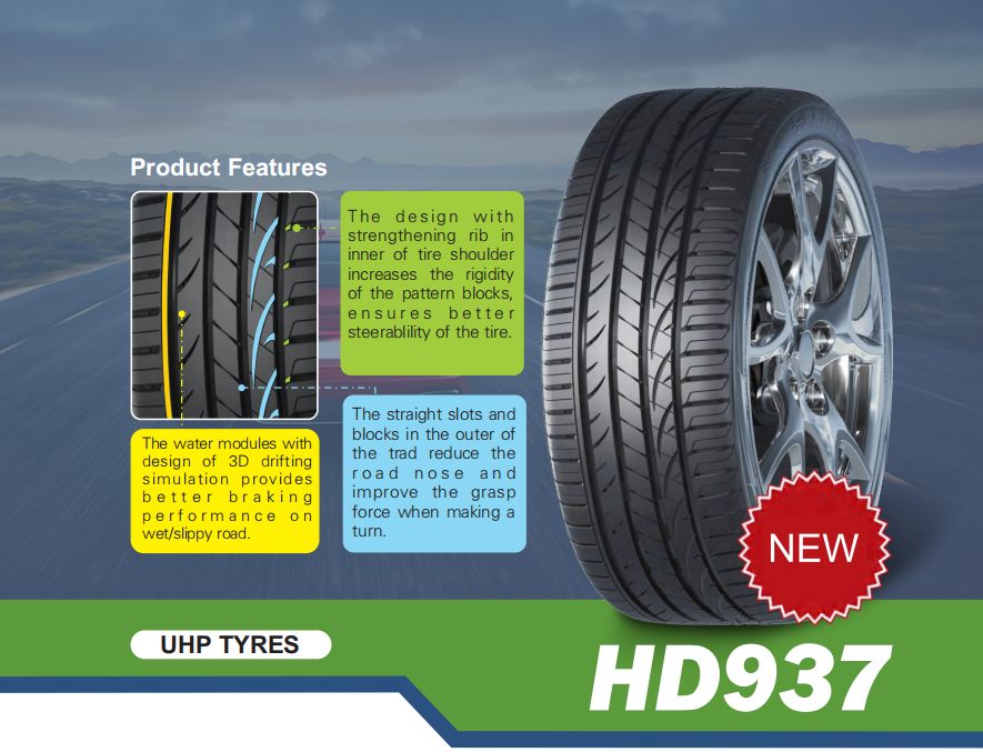 HD927 UHP HD927SP TIRES Ultra-High Performance Tires  285/35R22 275/45R20